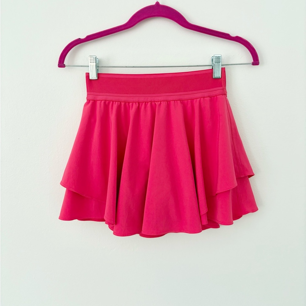 Lululemon Court Rival High Rise Skirt Built In Shorts In Lip Gloss Size 2 - Picture 6 of 11